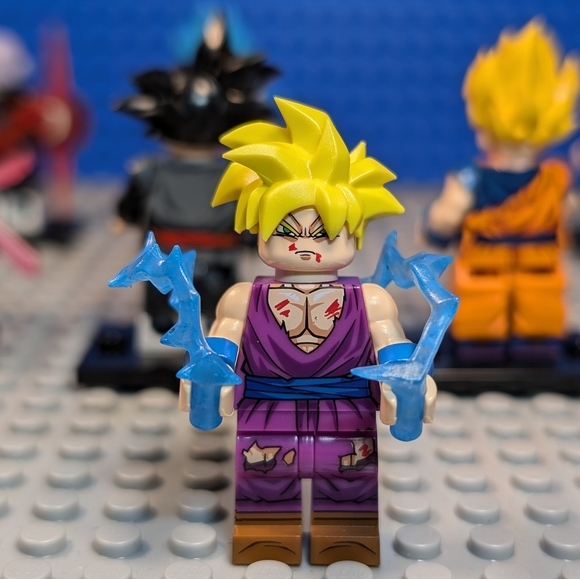 8 Minifigures- Dragon Ball Z Anime Building Block Toy Action Figures Goku Super - Picture 10 of 10